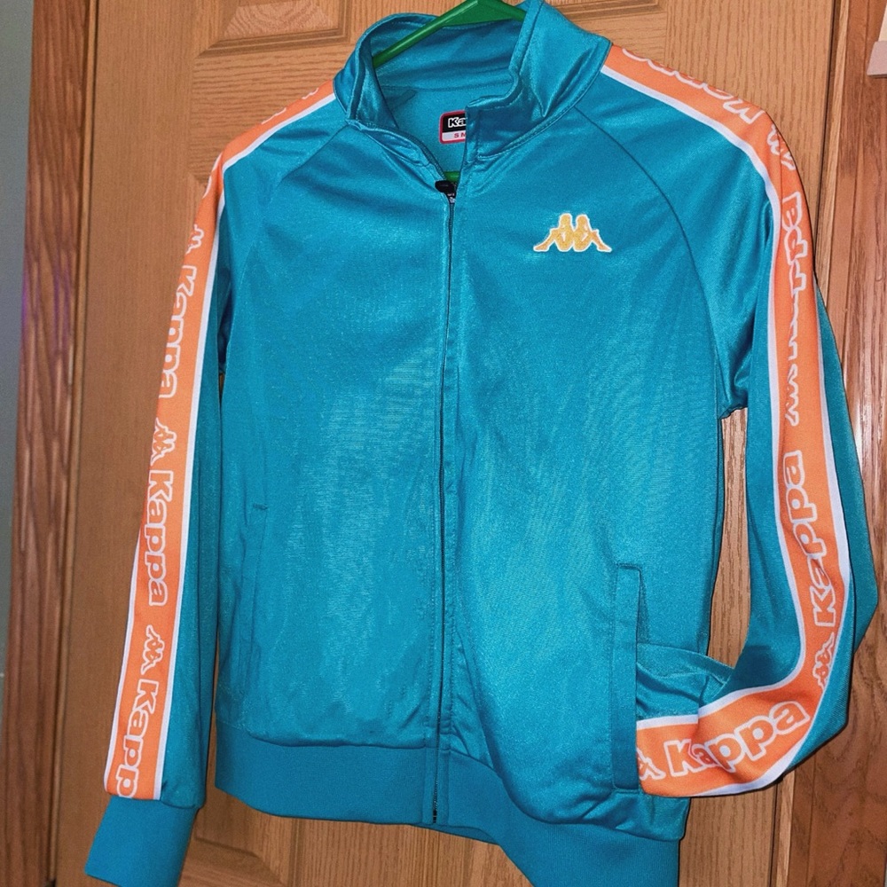 Kappa Women’s Turquoise Size Small Track Jacket